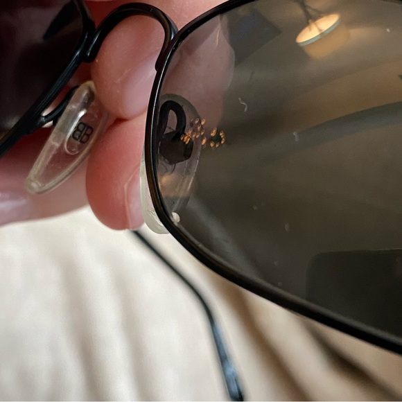 Balenciaga Oval Metal Frame Sunglasses - Picture 4 of 7